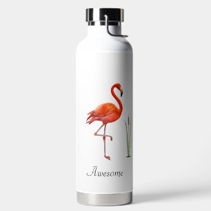 Beautiful Flamingo Water Bottle