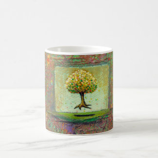 Beautiful floating tree earthy modern art My Queen Coffee Mug