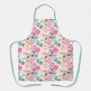 Beautiful Floral Apron