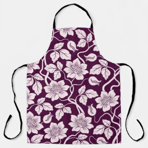 Beautiful Floral Background Apron