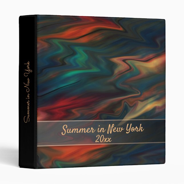 Beautiful, floral background, elegant, autumn 3 ri binder (Front/Spine)