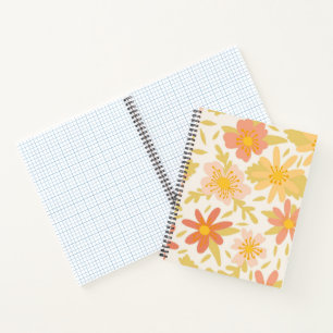 beautiful floral Customizable Notebook