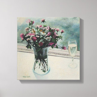 Beautiful floral fine art canvas by Pola.B.Alex Print