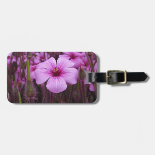 Beautiful Floral Luggage Tag
