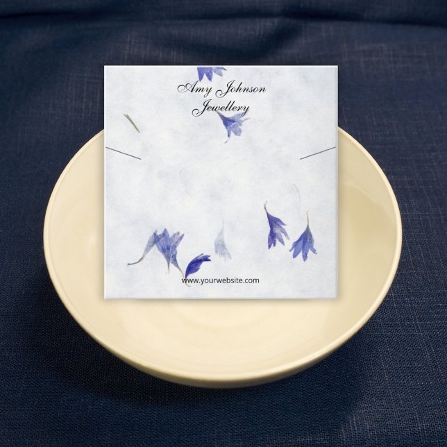 Beautiful Floral Necklace Display Cards (Creator Uploaded)