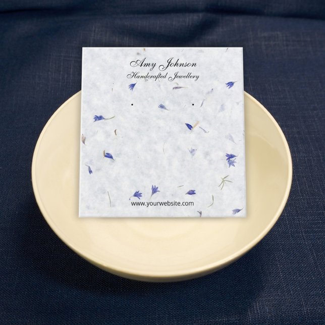 Beautiful Floral Paper Earrings Display Cards (Creator Uploaded)