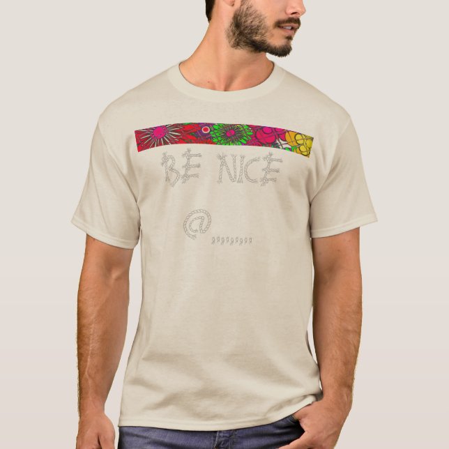 Beautiful   floral pattern design T-Shirt (Front)