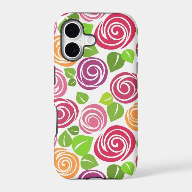 Beautiful Floral Pattern Roses (Back)
