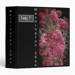 Beautiful, floral photo album, photo, roses binder