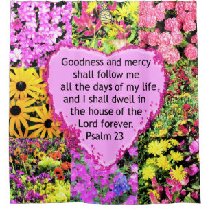 BEAUTIFUL FLORAL PSALM 23 DESIGN