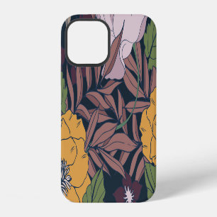 Beautiful Floral: Seamless Pattern Background iPhone 12 Case