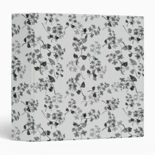 Beautiful floral seamless pattern forget-me-not bl binder