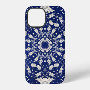 Beautiful floral square pattern iPhone 12 case