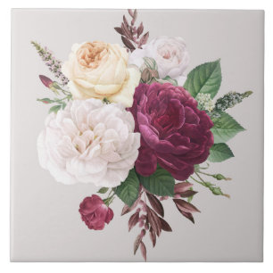 Beautiful Floral Tile