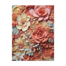 Beautiful Floral Victorian Elegant Pretty Flowers