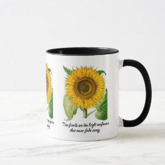 Beautiful Flower Friend Friendship Gift Cup Mug
