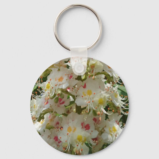 Beautiful Flower Keychain (Front)
