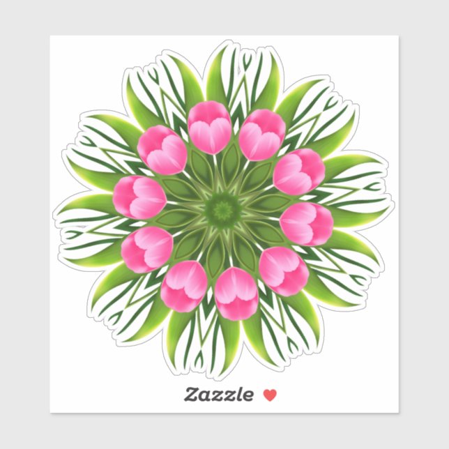 Beautiful Flower Mandala Design-79358 (Sheet)