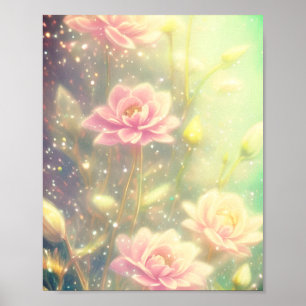 Beautiful flower poster