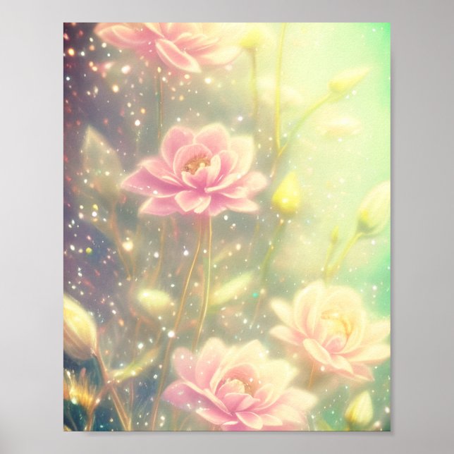 Beautiful flower poster (Front)