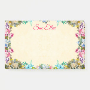 Beautiful Flowers 527 Post-It Notes