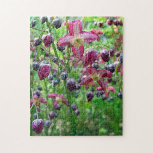 Beautiful Flowers and Buds Spring Photo Jigsaw Puzzle