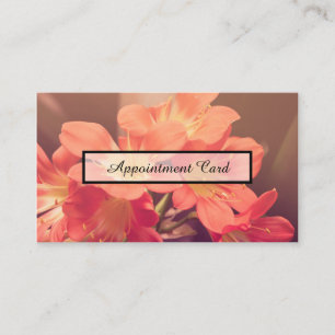 beautiful flowers appointment reminder
