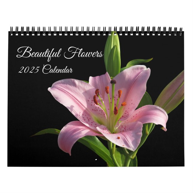 Beautiful Flowers Calendar (Cover)