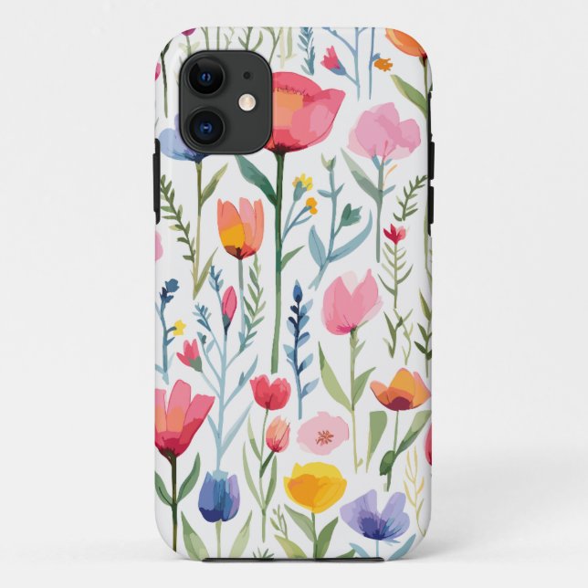 Beautiful flowers, poppies Case-Mate iPhone case (Back)