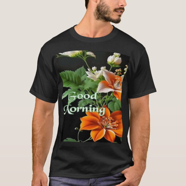 Beautiful Flowers  T-Shirt (Front)