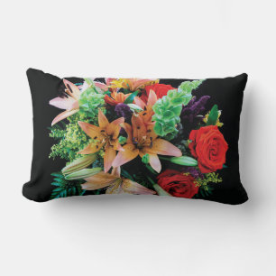 Beautiful Flowers Throw Pillow