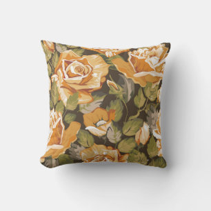 Beautiful Flowers Throw Pillow