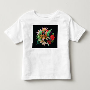 Beautiful Flowers Throw Pillow Toddler T-shirt