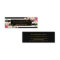 Beautiful Flowers Wrapping Gold B&W Stripes