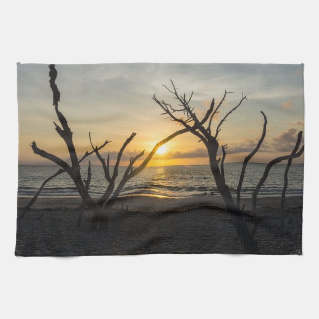 Beautiful Folly Morning Kitchen Towel (Horizontal)