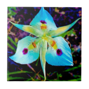 Beautiful Forest Fairy Flower Tile