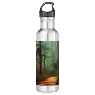 Beautiful Forest Path Digital Artwork  710 Ml Water Bottle