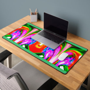 Beautiful fountains desk mat
