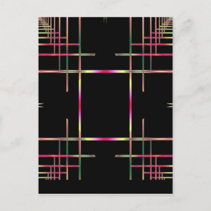 Beautiful Fractal Pattern Postcard