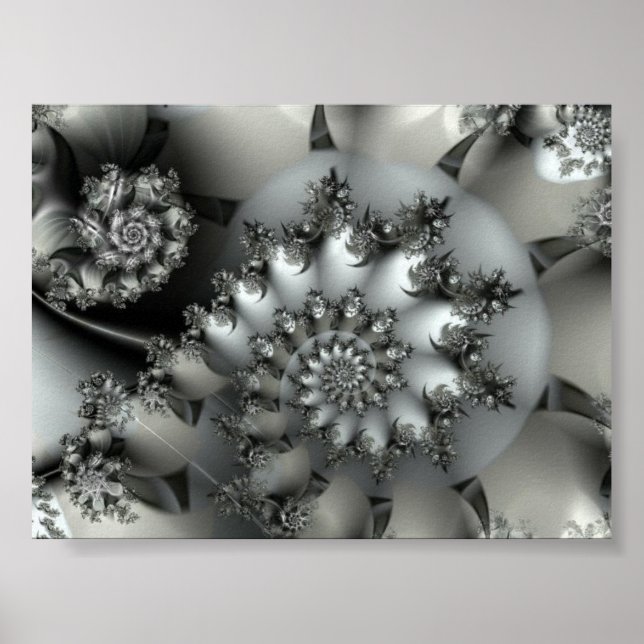 Beautiful fractal poster (Front)
