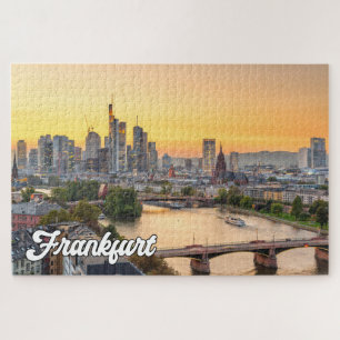 Beautiful Frankfurt, Germany Jigsaw Puzzle