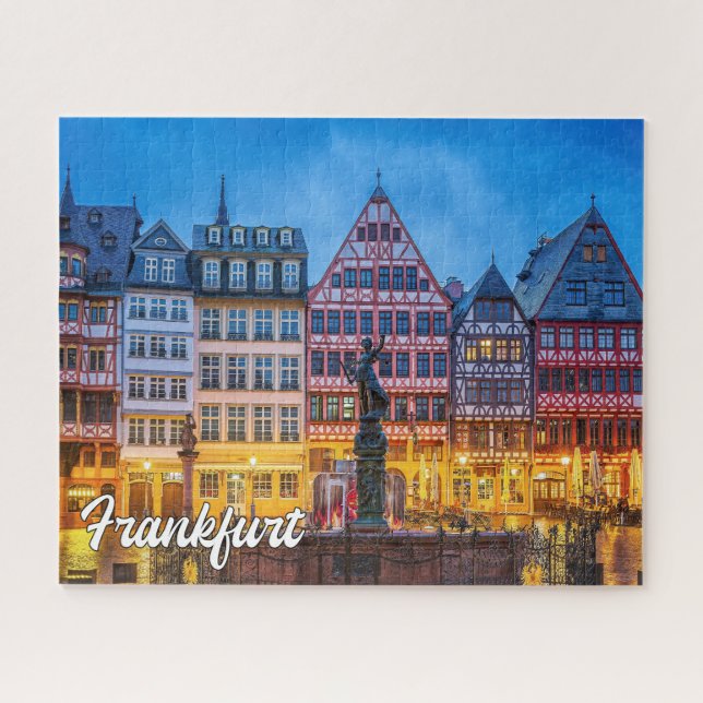 Beautiful Frankfurt, Germany Jigsaw Puzzle (Horizontal)