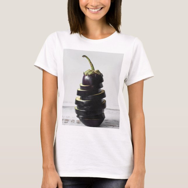 Beautiful Fruits And Vegetables T-Shirt (Front)