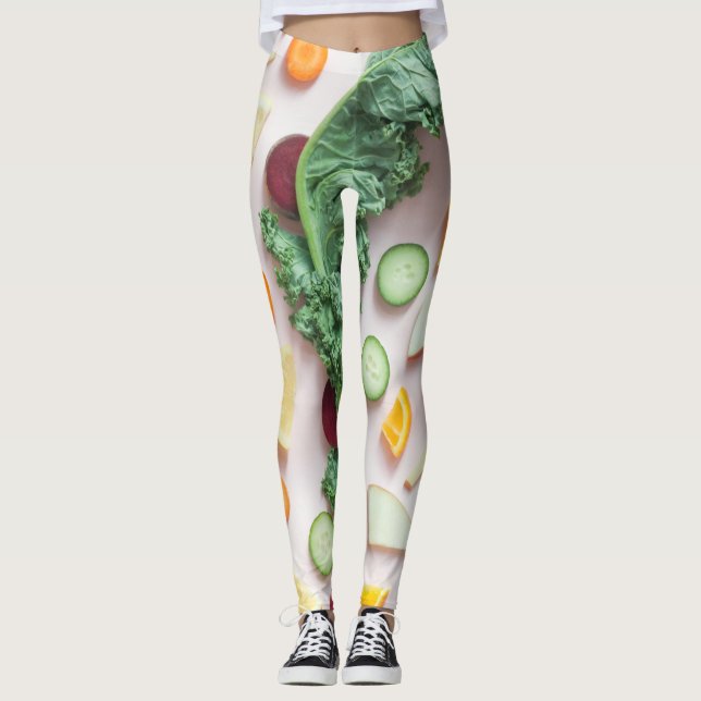 Beautiful Fruits Leggings (Front)