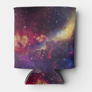 Beautiful galaxy, nebula, starry sky. can cooler