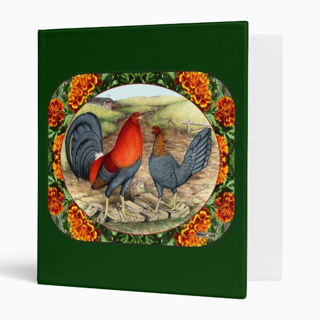 Beautiful Game Fowl Binder (Front/Inside)