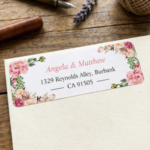 Beautiful Garden Floral Wrap Personalized