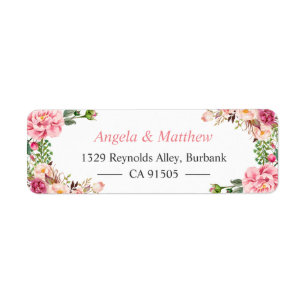 Beautiful Garden Floral Wrap Personalized