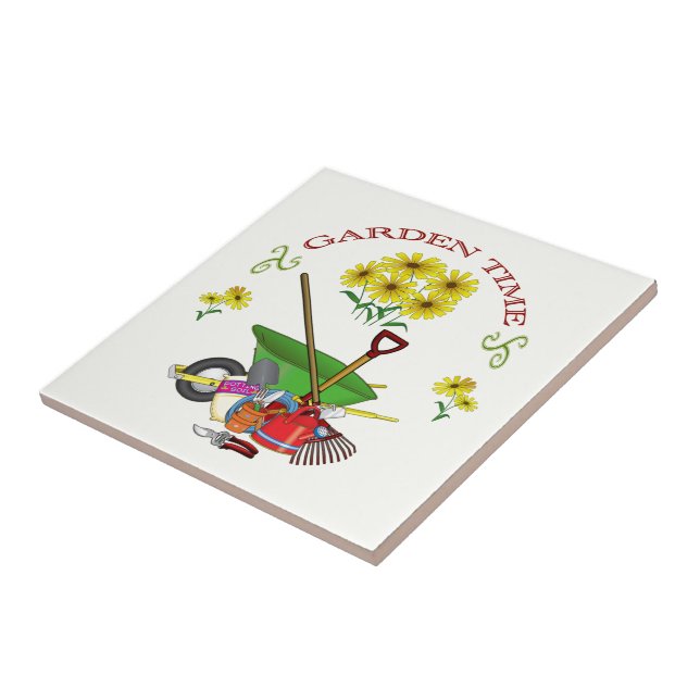 Beautiful Garden - Garden Time Tile (Side)