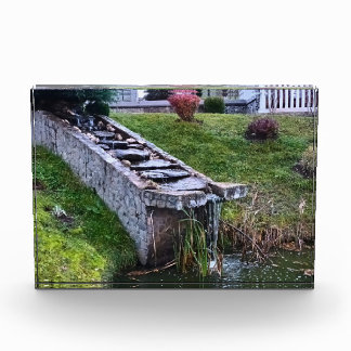 Beautiful Garden Waterfall – Wild Nature Romania Photo Block